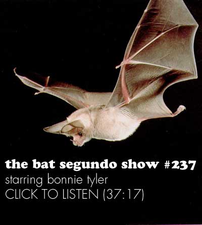  Bonnie Tyler (BSS #237) : The Bat Segundo Show